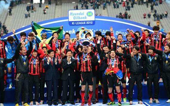韩来自国足球甲级联赛的历届联赛及杯赛冠军
